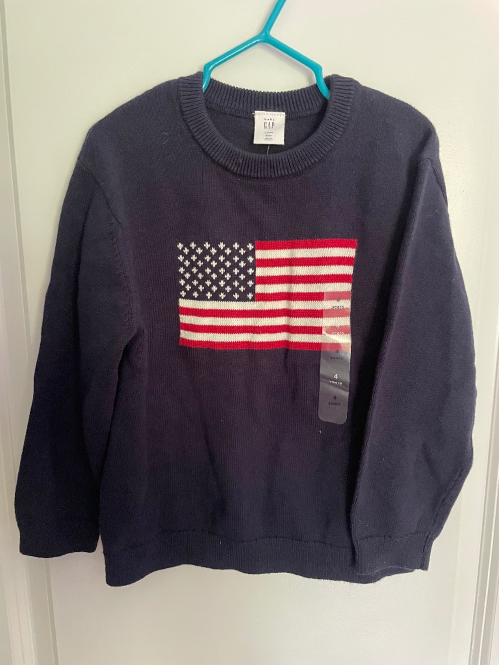 Gap American flag sweater